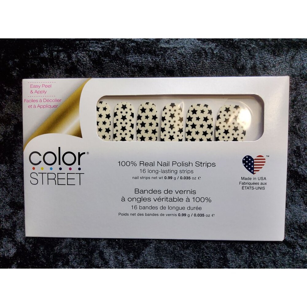 Color Street 100% Nail Polish Strips - New "star for the course"